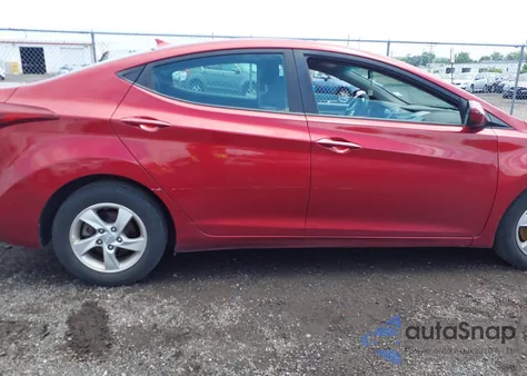 2015 Hyundai Elantra Se из США, поврежденный, VIN 5NPDH4AE3FH646639